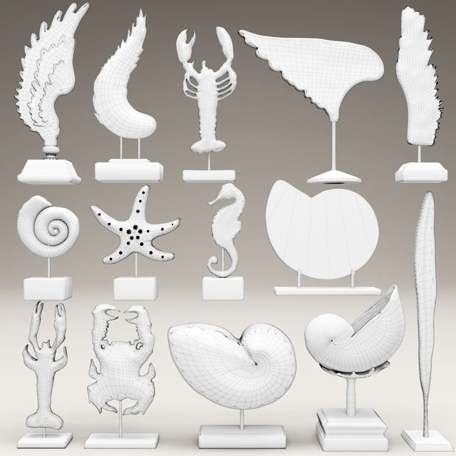 collection of 14 statues — Скачать