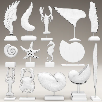 collection of 14 statues — Вид 2