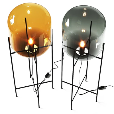 Oda Stripes Large Pulpo Floor Lamp — Ver 2
