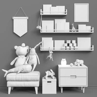 Toys and furniture set 35 — Ver 3