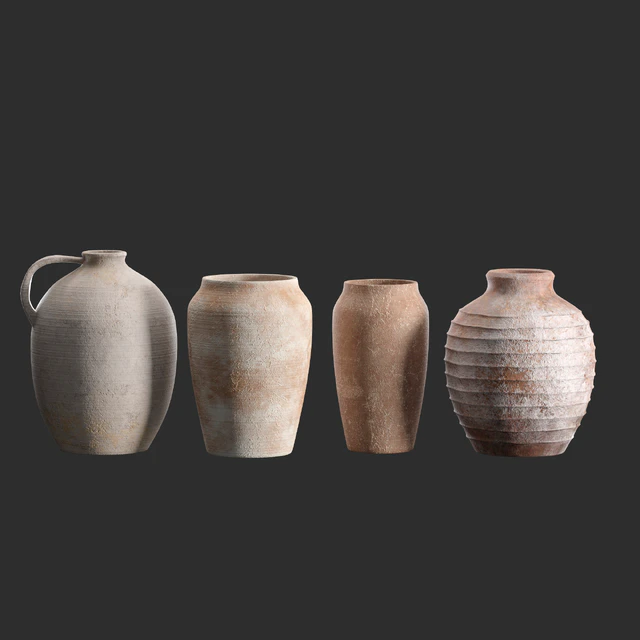 Artisan Hand Painted Vases (Pottery Barn) — Скачать