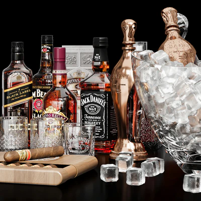 whiskey, scotch and congac cocktail — Вид 3