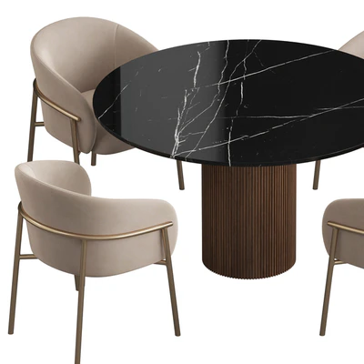 Ostinato table Rimo chair Dining set — Вид 2