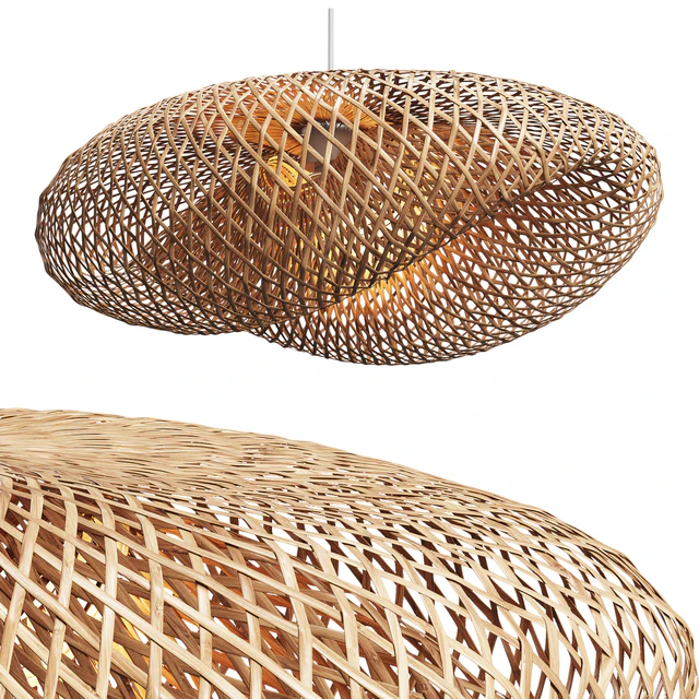 Set of Wicker lamps #4 — Скачать