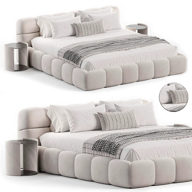 Tufty Bed By B&B Italia — Descargar
