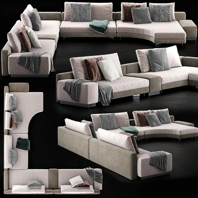 Minotti Daniels Sofa 5 — Download