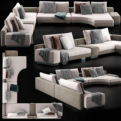 Minotti Daniels Sofa 5 — View 2
