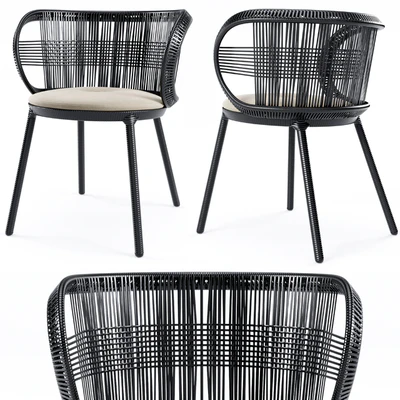 Dedon The Cirql Armchair 4-leg — Вид 1