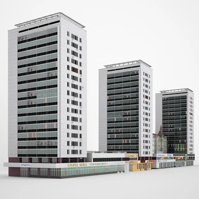 The building of Moscow Street. Sadovaya-Triumfalnaya 14-22 — Ver 1