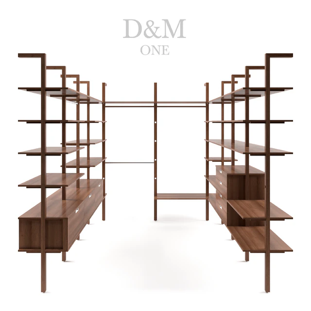 Стеллажная система ONE от D&M — Скачать