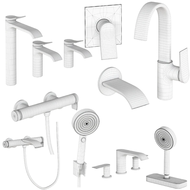 Faucets, shower heads Hansgrohe Vivenis — Descargar