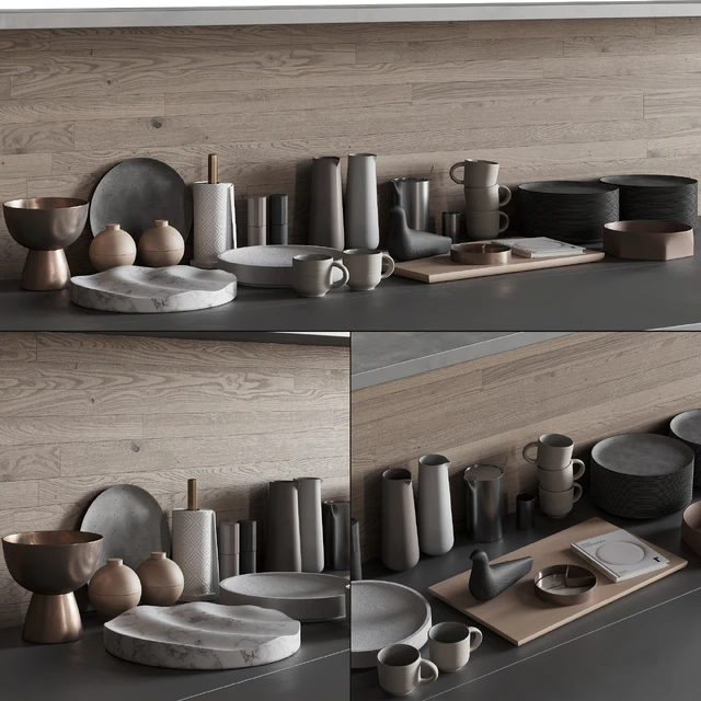 068 Kitchen decor set ACCESSORIES 03 — Descargar