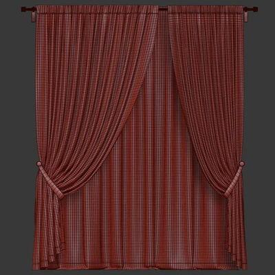 Brown curtains in the background. — Ver 2
