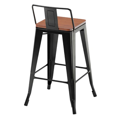 Bar chair Tolix wood — Ver 4