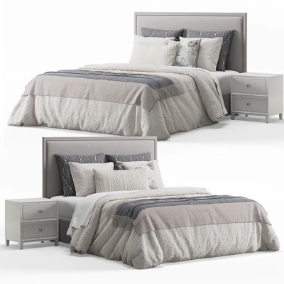 Bassett Furniture Manhattan Rectangular Bed — Ver 3