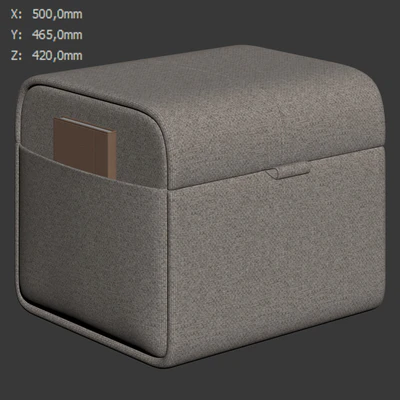 Pouf Adley by Domkapa — View 2