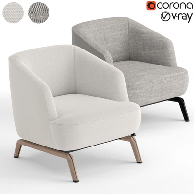 Giorgetti janet armchair — Ver 1