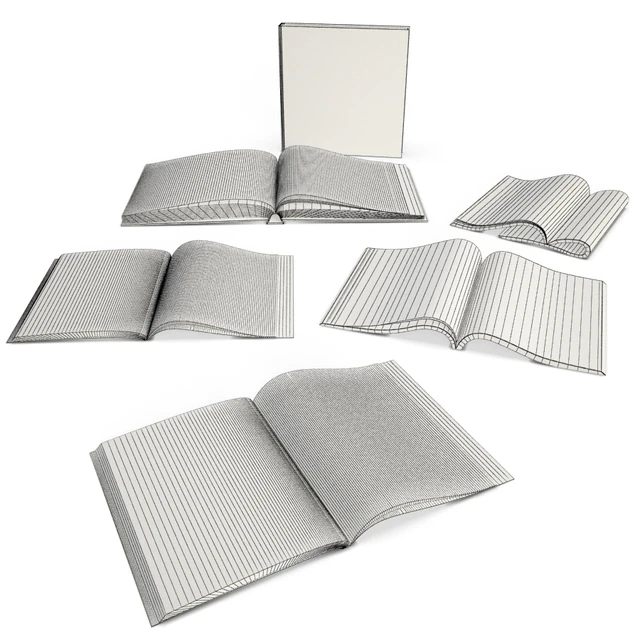 Opened Books and Magazine — Скачать