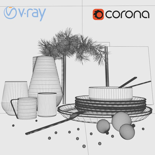 Scandinavian Christmas Decor Set — Descargar