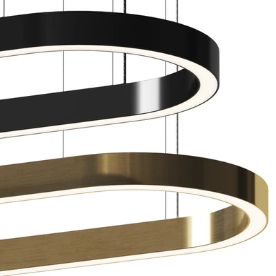 Euroluce Lampadari PROFILE OVAL — Ver 3