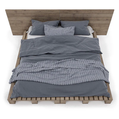 Scandinavian bed — Вид 2