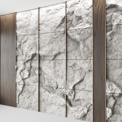 Wall rock panel №2 — Ver 2