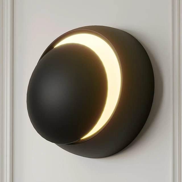 Grnflashing Crescent Round Wall Lamp — Скачать