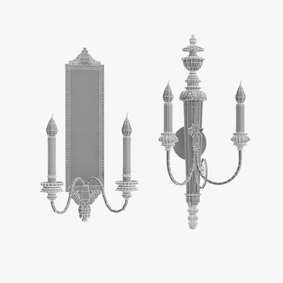 Vaughan Granville and Saltram wall light — Ver 2