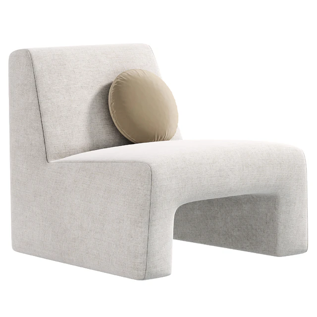 Dario Green Boucle Accent Chair by cb2, armchairs — Descargar
