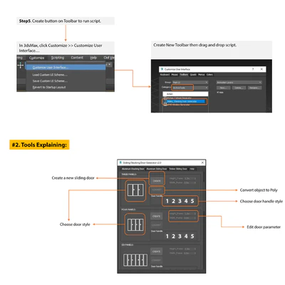 Silding door genarator V2 with 16 style — Вид 3
