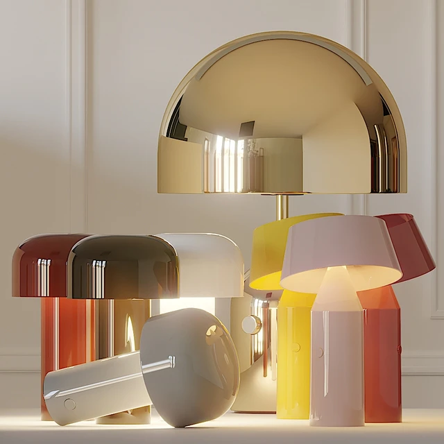 Bellhop, Bicoca and Bell Table Lamps in Several Colors — Descargar