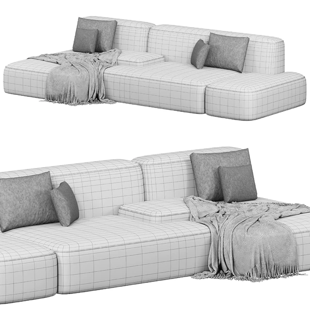 Lema Cloud Modular Sofa Set by lemamobili, sofas — Descargar