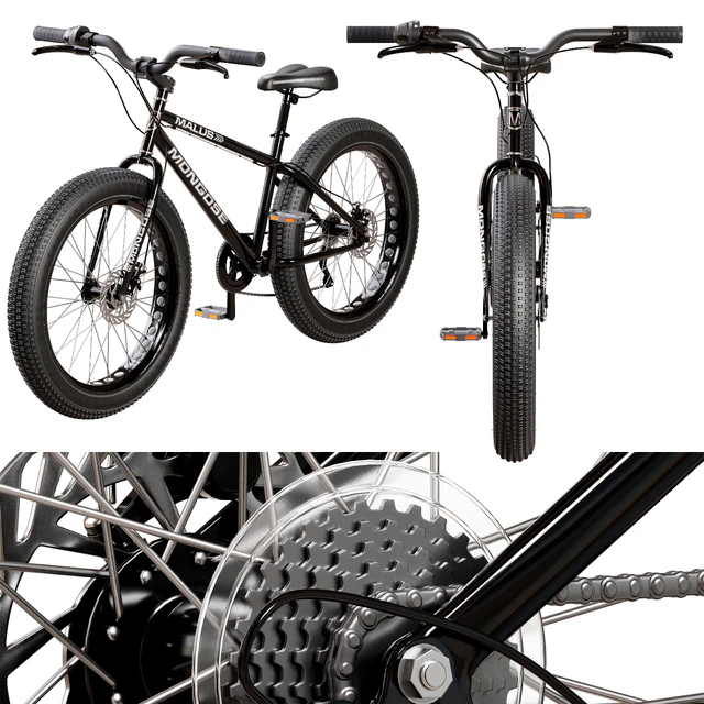 Mongoose Malus Mens and Women Fat Tire Mountain Bike — Descargar