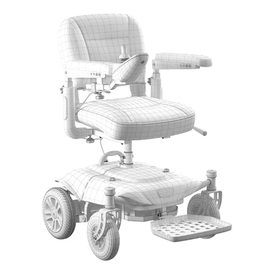 Cobalt X23 power wheelchair model — Ver 2