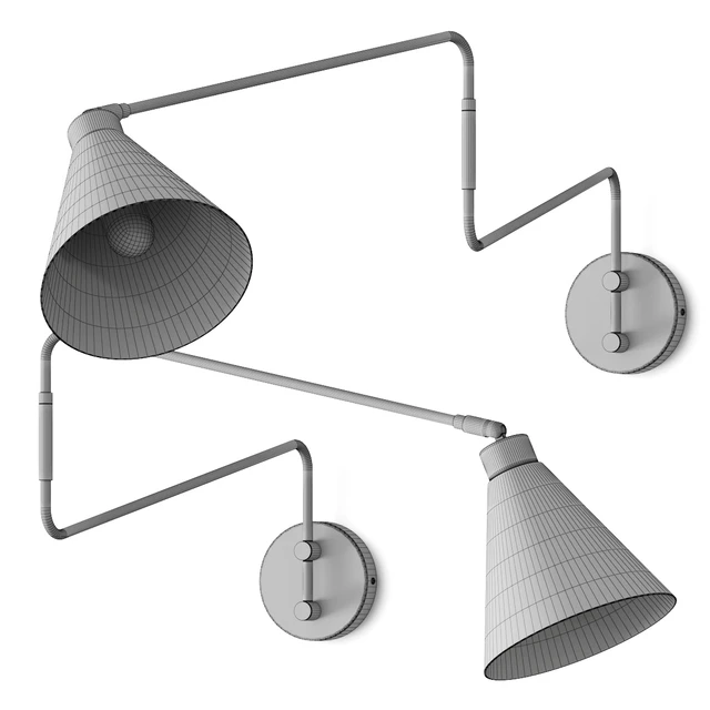 La Redoute Hiba Articulated Metal Wall Lamp — Скачать