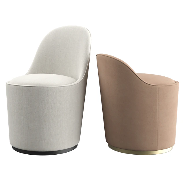 Tail Lounge High back + Low back by GUBI — Скачать