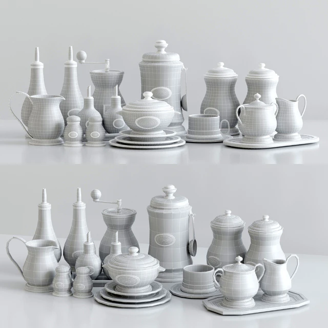 Kitchen set Arte Italica Tuscan — Descargar