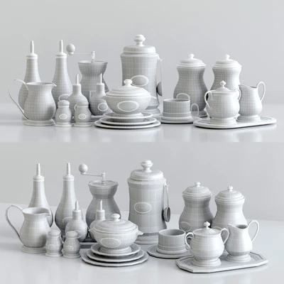 Kitchen set Arte Italica Tuscan — Ver 3