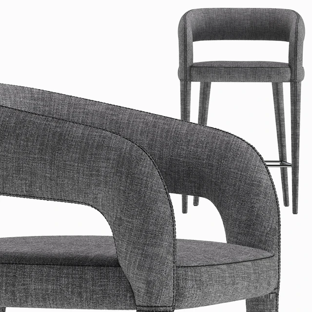 LISETTE GRAY COUNTER STOOL — Descargar