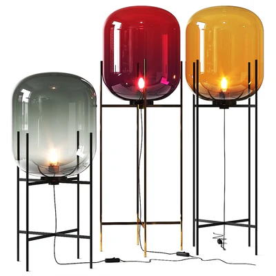 Oda Stripes Large Pulpo Floor Lamp — Ver 1