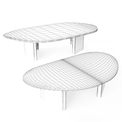 Holly Hunt / Madagascar coctail table — Ver 2