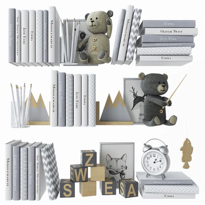 Decorative set in the nursery 6 — Ver 1