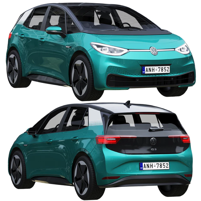 Volkswagen ID3 2021 — Descargar