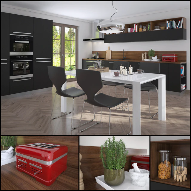 Кухня Scavolini - Feel — Скачать