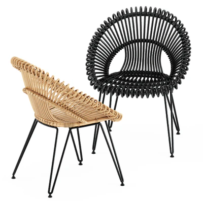 Roxy armchair by janusetcie and Palais Royal table by Asplund — Ver 3