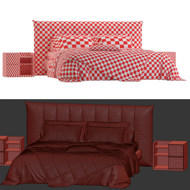 Novamobili GROOVE SILVIA PREVEDELLO Bed No.2 — Скачать
