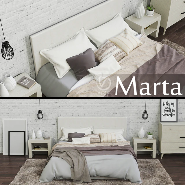 Кровать Marta — Скачать