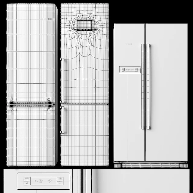 Набор холодильников BOSCH 2 — Скачать