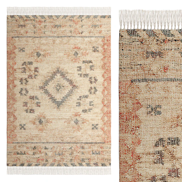 Navaja Aged Effect Kilim Jute Cotton Rug By La Redoute — Скачать