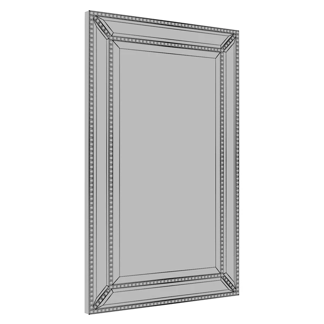 Beveled Beaded Accent Wall Mirror — Descargar